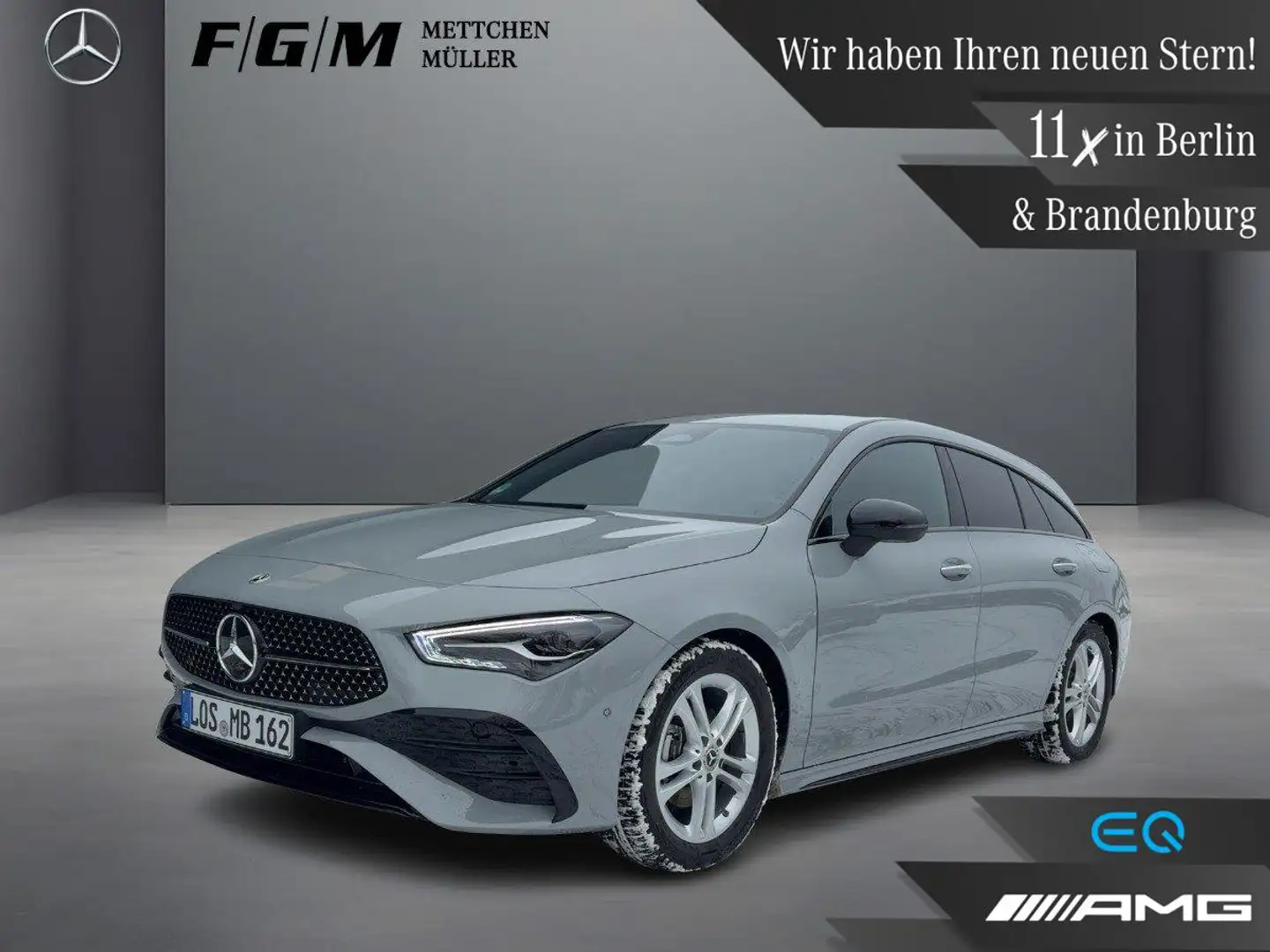Mercedes-Benz CLA 180 SB AMG-Line KeyGo|TWA|AHK|CarPlay|Night Gris - 1