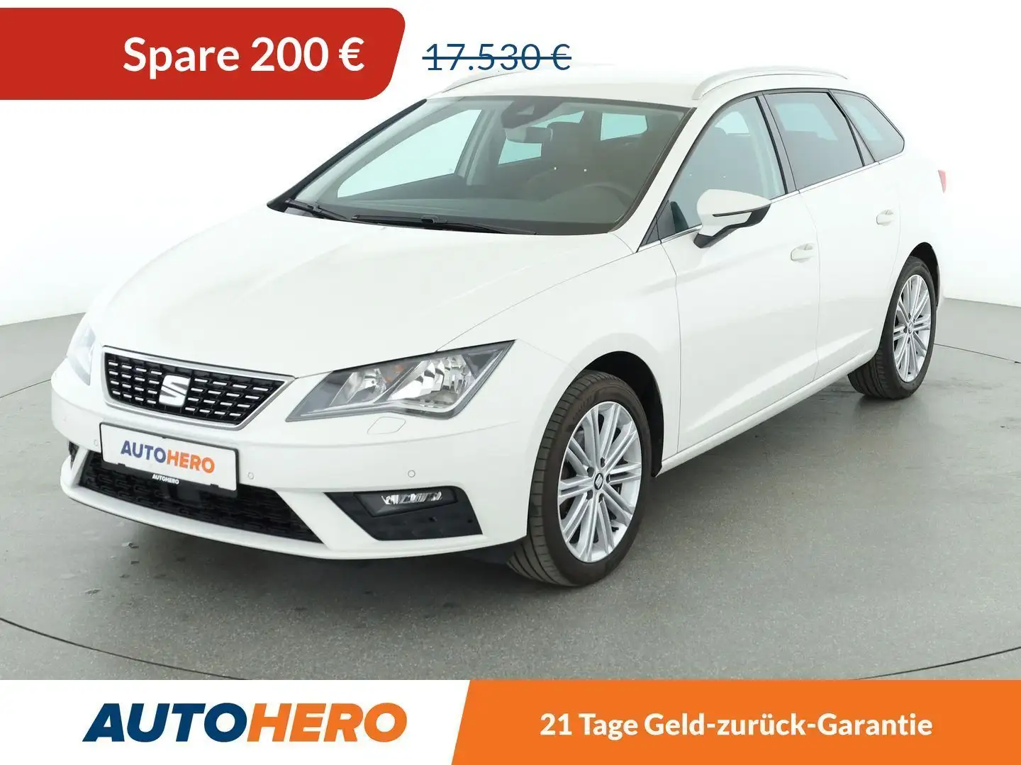 SEAT Leon 2.0 TDI Xcellence*NAVI*CAM*PDC*SHZ*TEMPO*BEATS* Weiß - 1