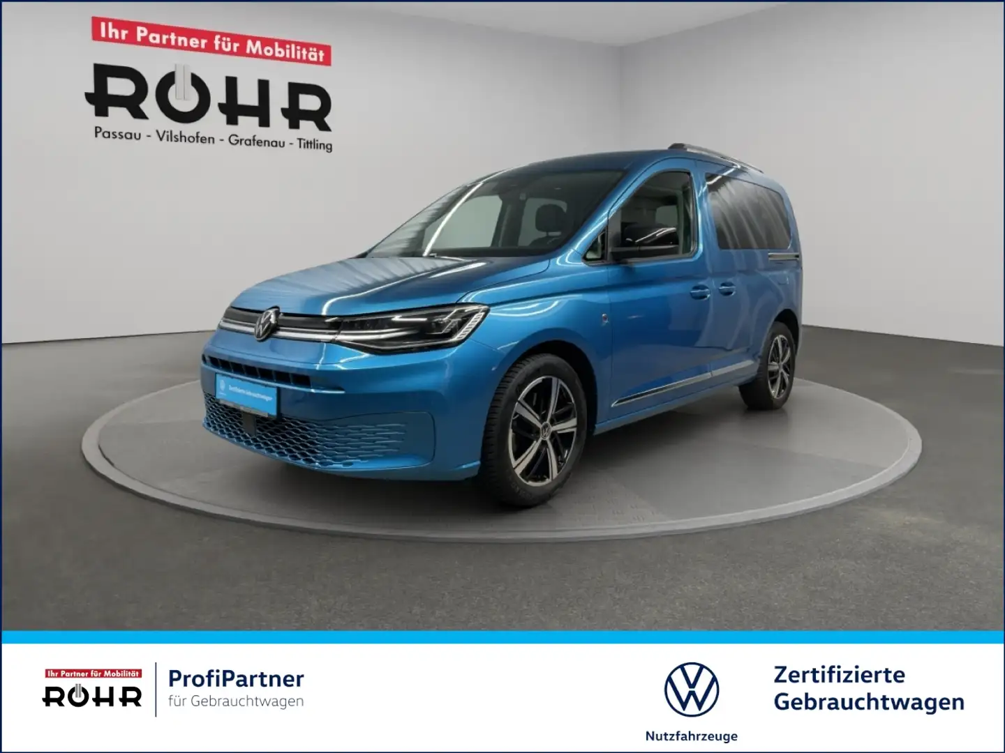 Volkswagen Caddy Style (Sitzheizung.ACC) 2.0 TDI Blauw - 1