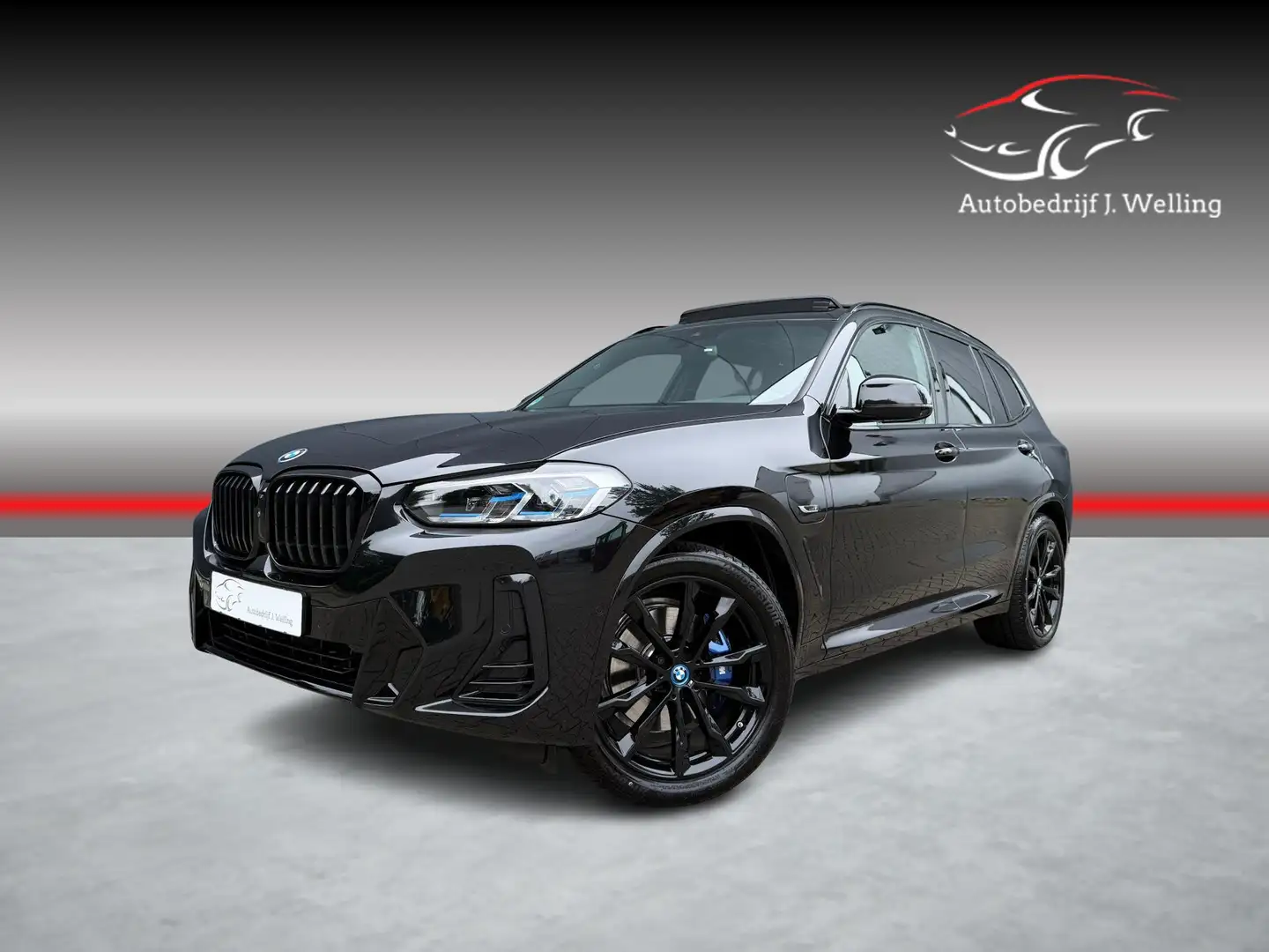 BMW X3 xDrive30e M-Sport / pano / tr.hk / Facelift Zwart - 1