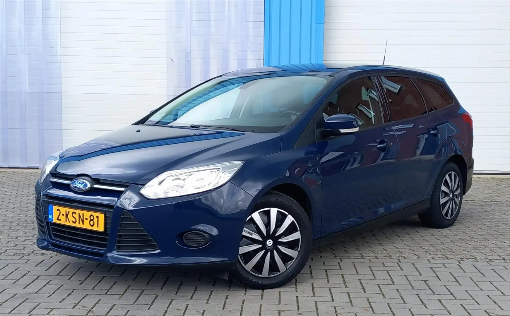 Ford Focus 1.6 TDCi 105pk Econetic Lease Trend Blauw - 1