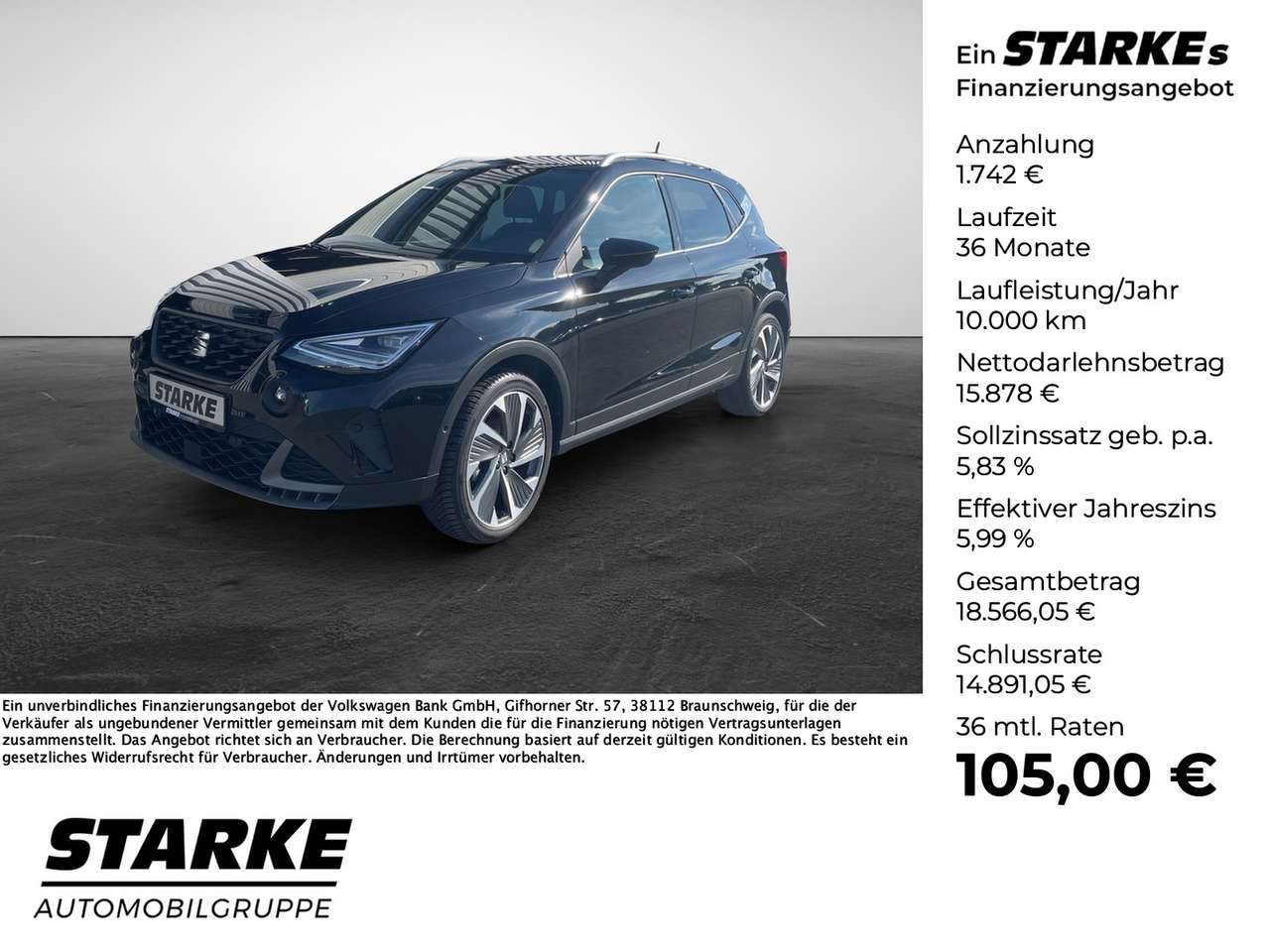 Seat Arona — Seat Arona FR 1.0 TSI 6-Gang