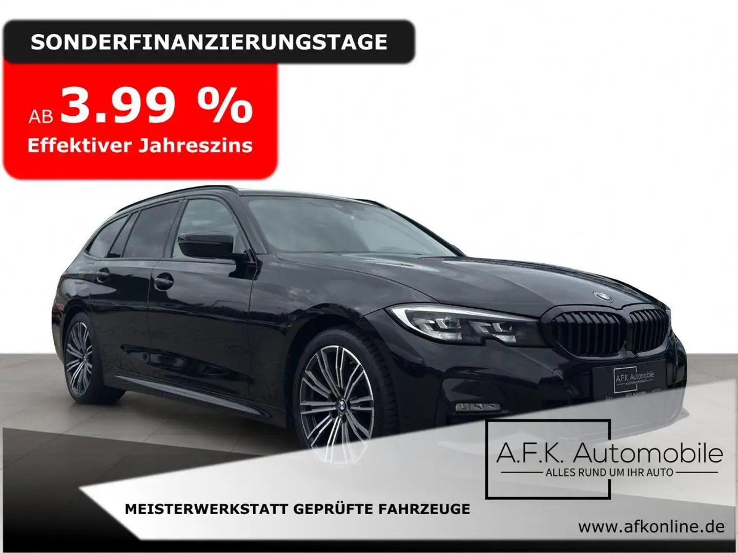 BMW 320 d Aut. G21 | M SPORT | LIVE COCKPIT PROF | Schwarz - 1