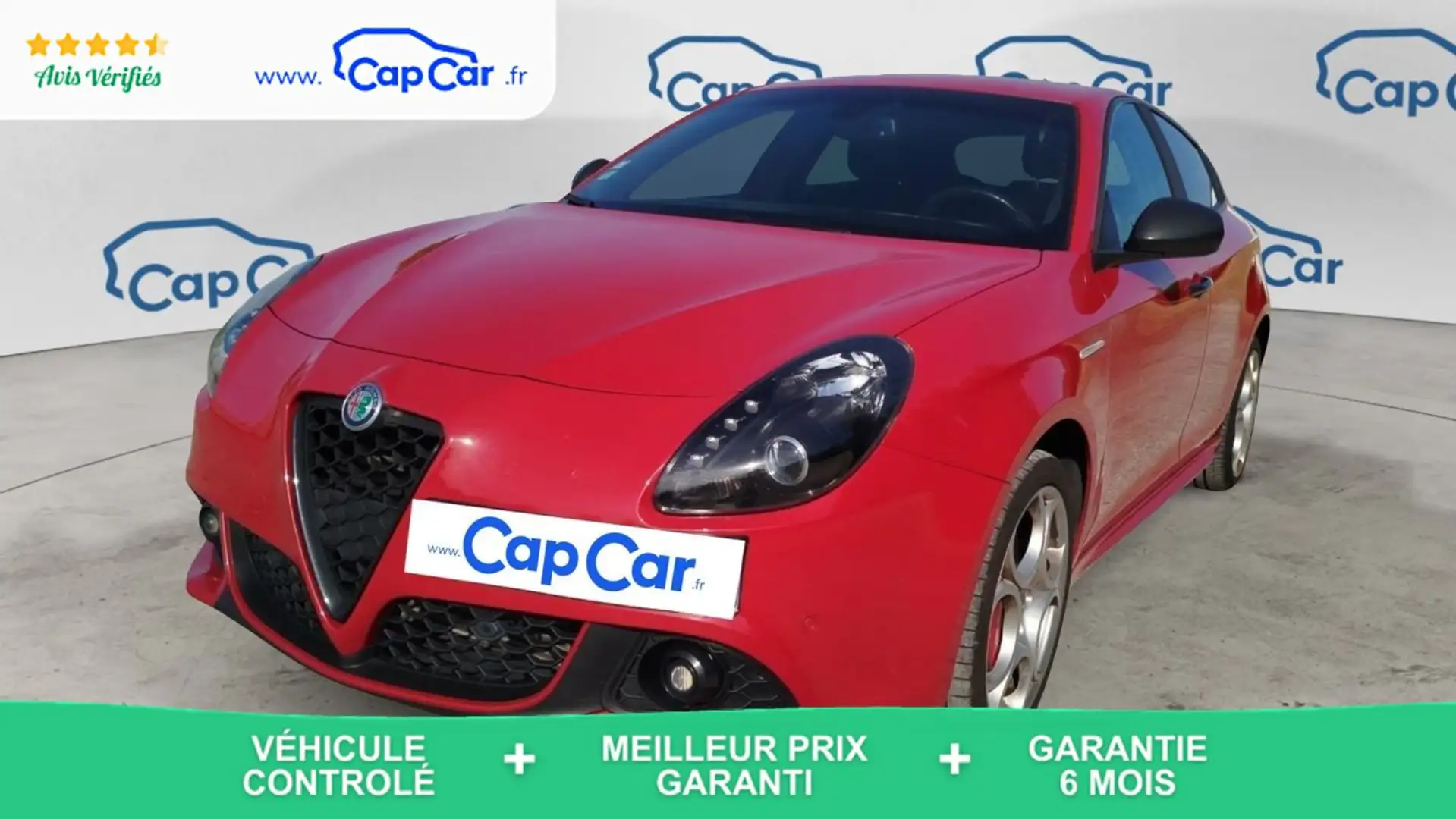 Alfa Romeo Giulietta 1.6 JTDm 120 TCT6 Sport Edition Rouge - 1