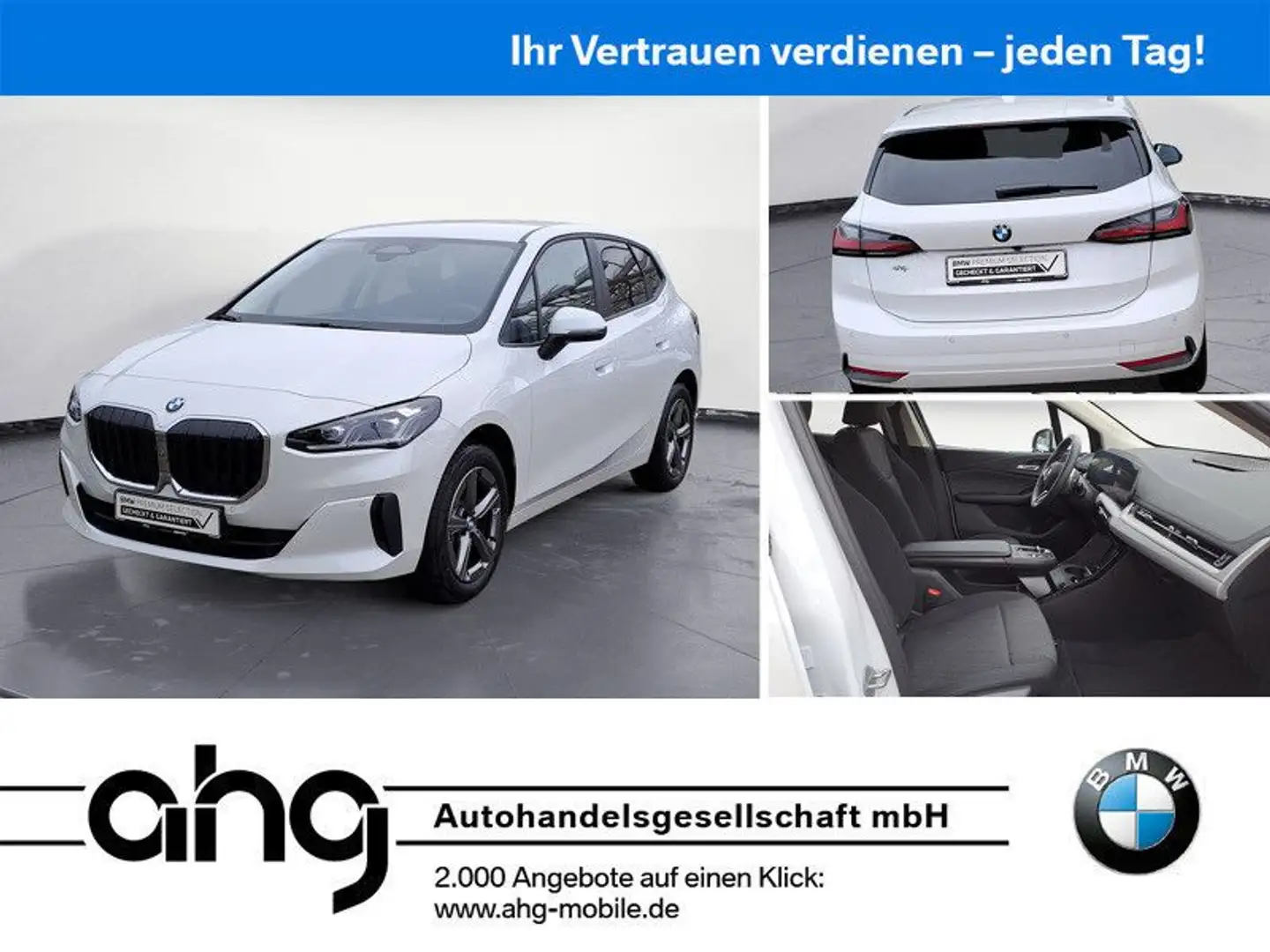 BMW 220 el. Sitze AHK Adaptive-LED M Weiß - 1