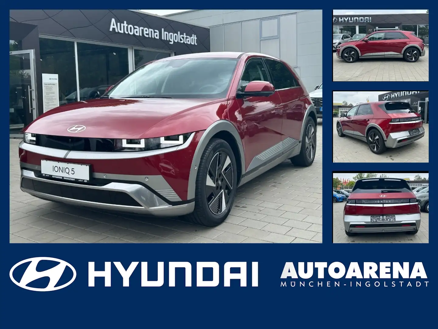 Hyundai IONIQ 5 Techniq Elektro Navi , Leder Rouge - 1