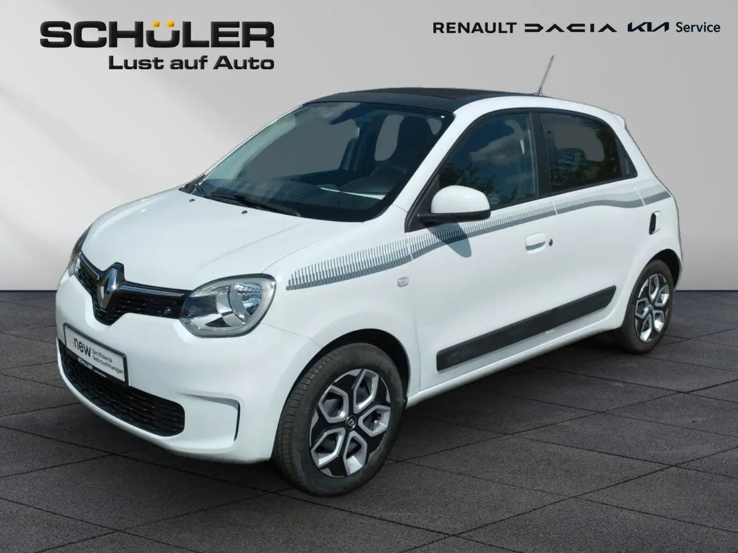 Renault Twingo Limited 1.0 SCE 65 Faltdach SHZ Weiß - 1