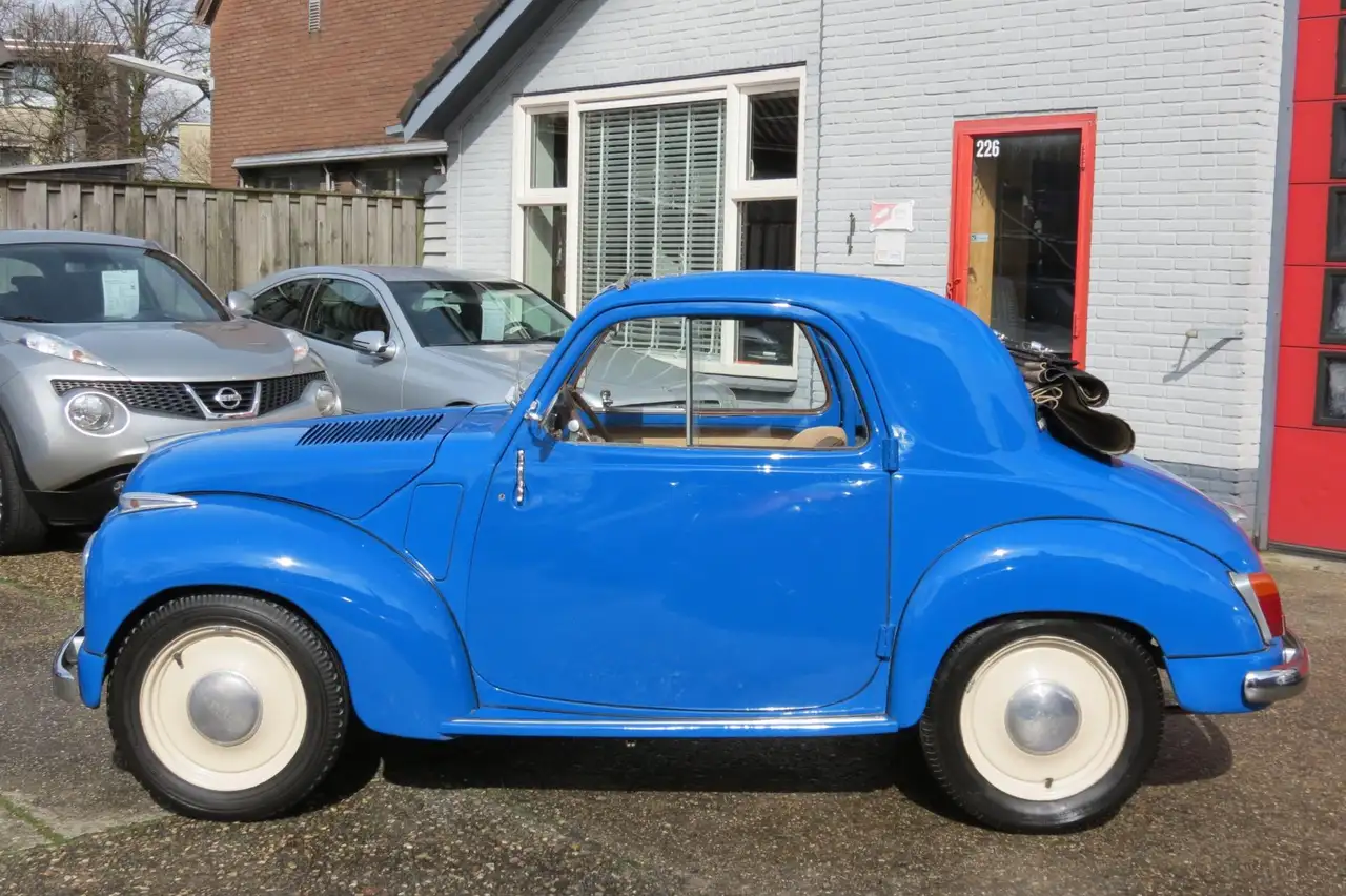 Fiat 500C TOPOLINO Cabrio, Origineel Nederlandse Auto. BJ 19, foto 4