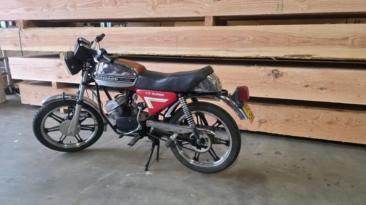 Zündapp famel Bromfiets KS Super - Oldtimer - Brommer, foto 5
