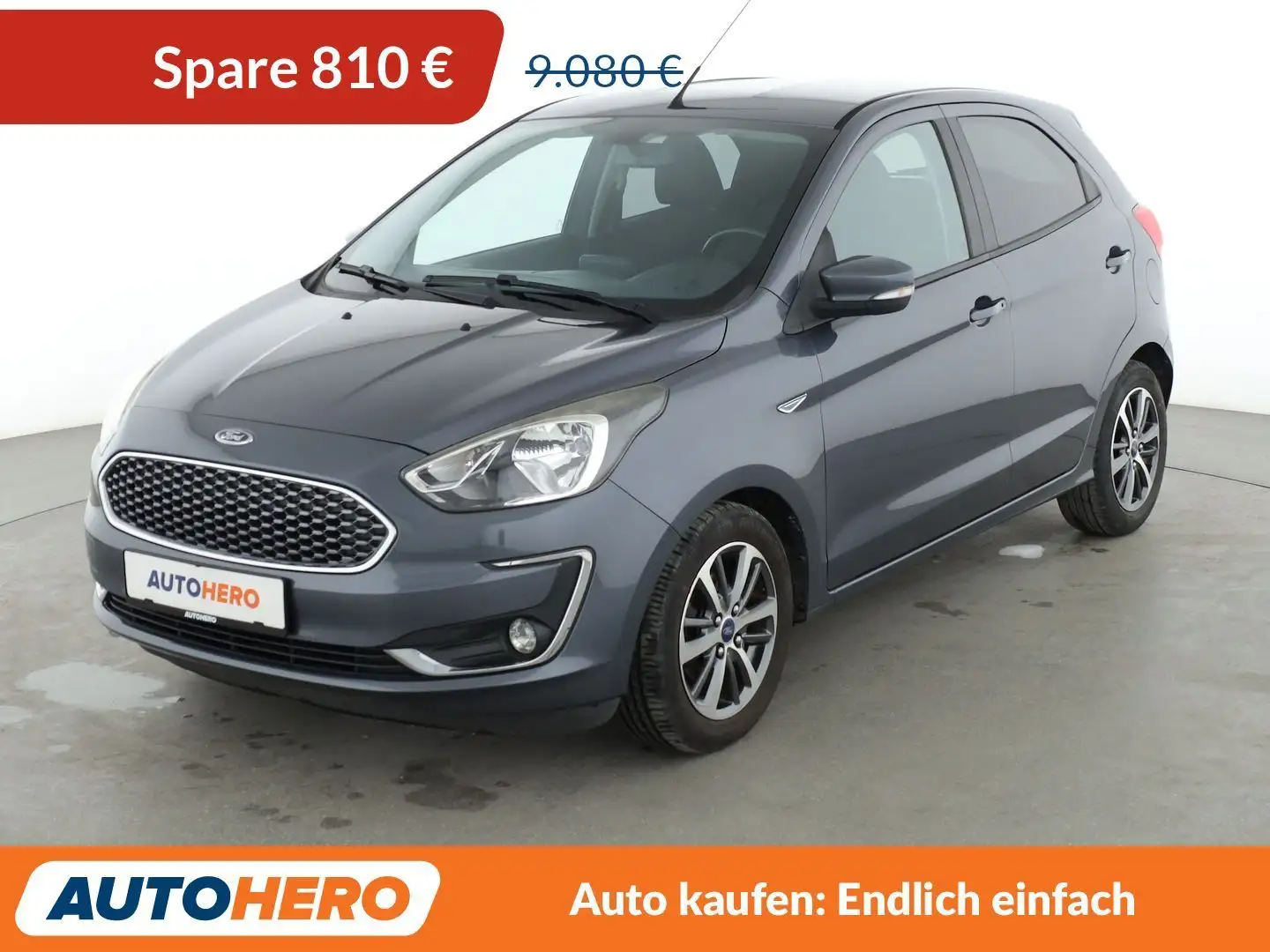 Ford Ka/Ka+ 1.2 Ti-VCT Cool&Connect *TEMPO*PDC*SHZ* Grau - 1
