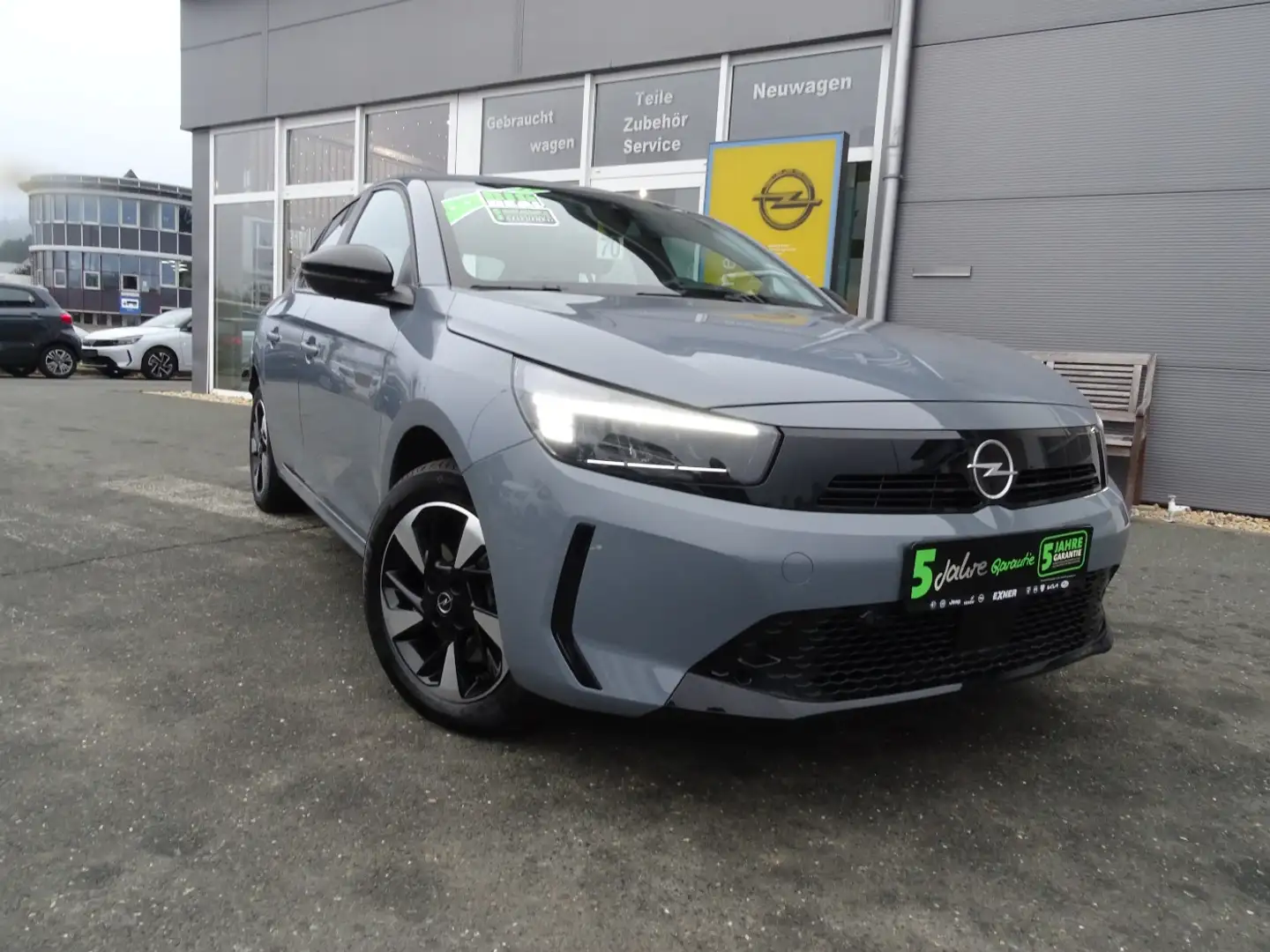 Opel Corsa-e EDITION LED+SHZ+Fernlichtass.+KlimaA+LM Grau - 2