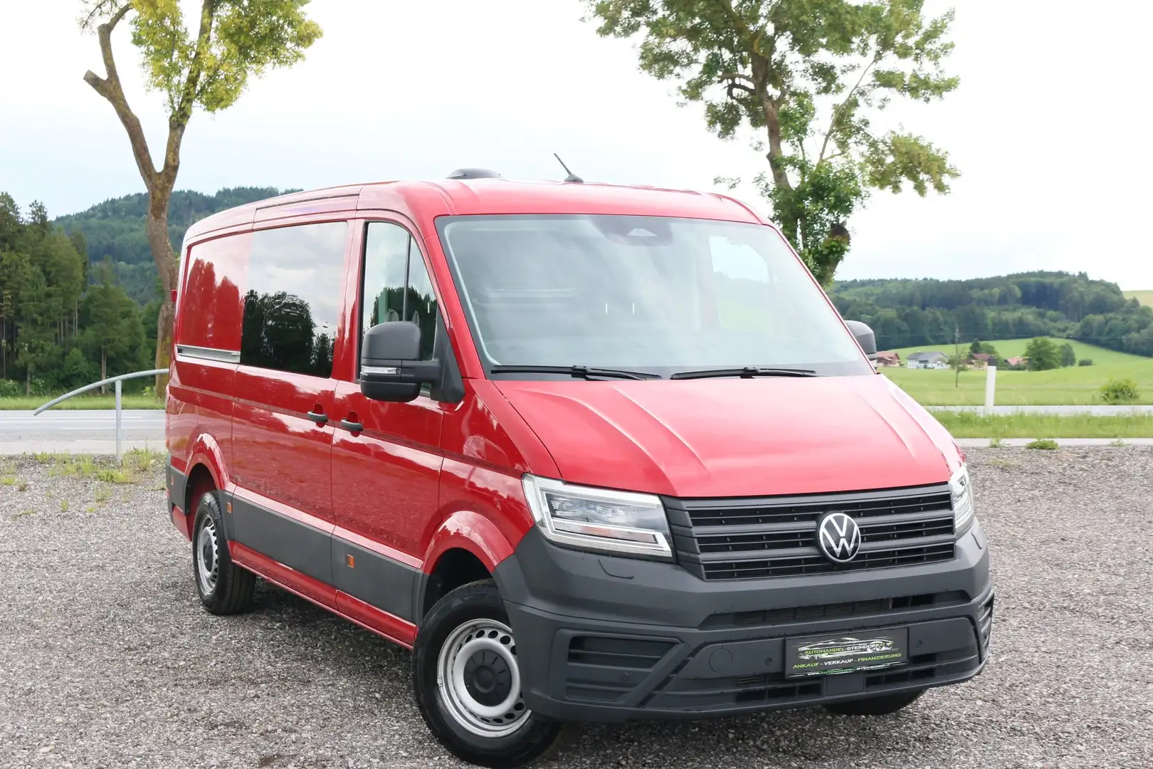 Volkswagen Crafter 35 DSG*AHK*Xenon*Kamera*Navi*Verglasung Rot - 2