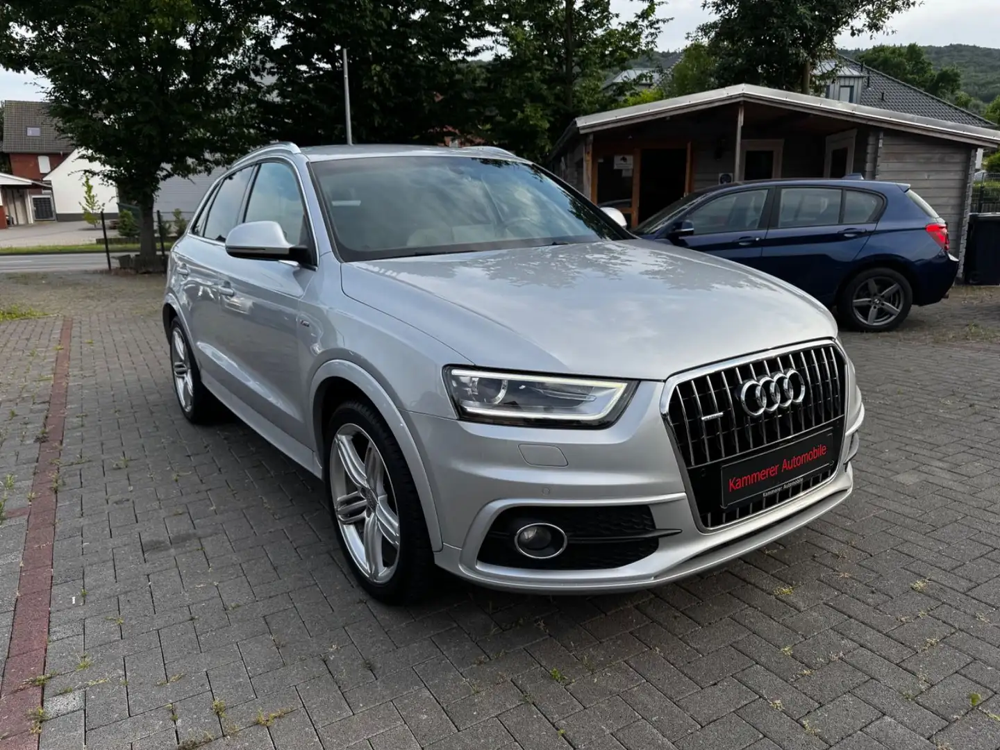 Audi Q3 2.0 TDI quattro S line  Navi Gris - 1
