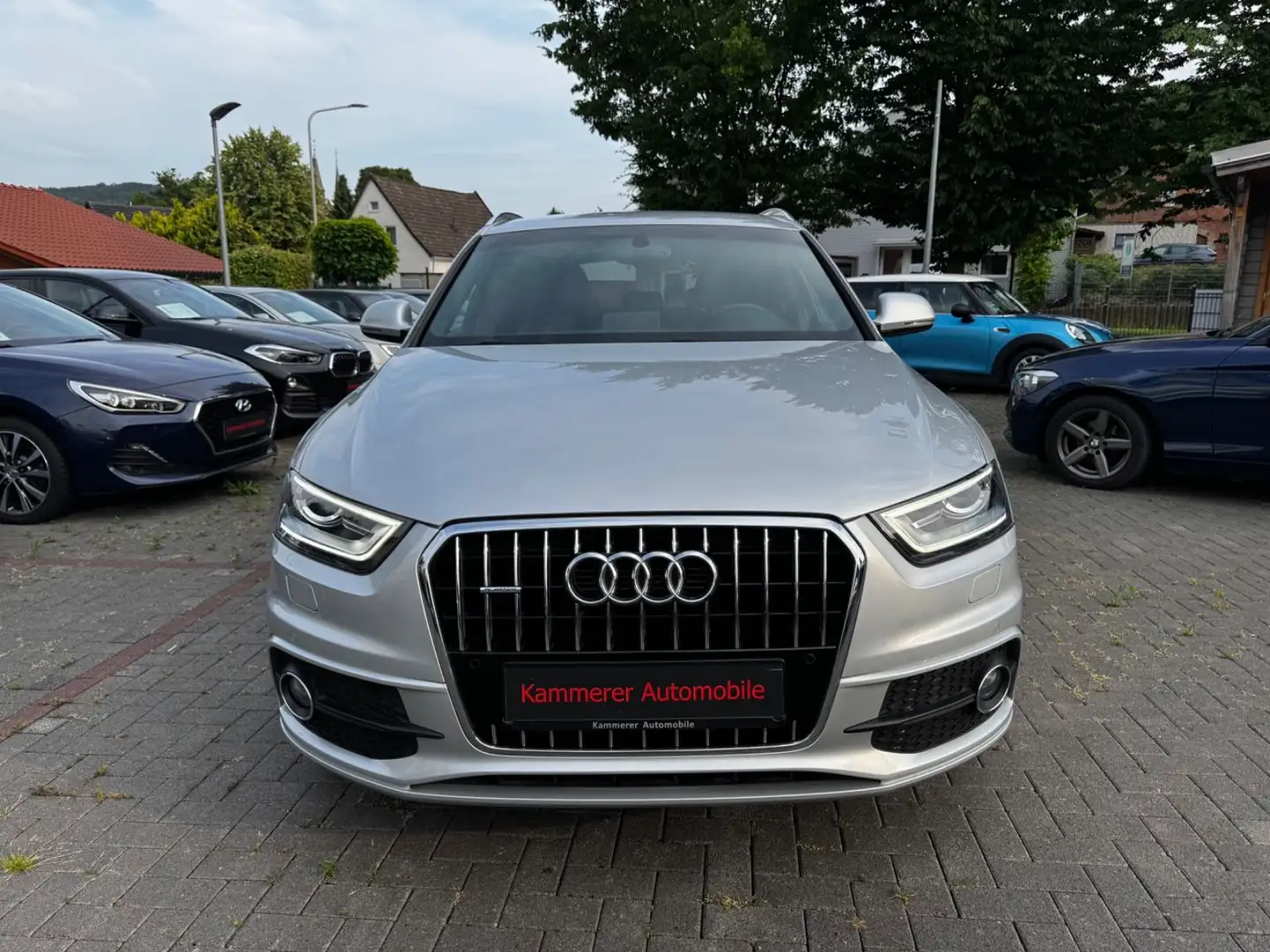 Audi Q3 2.0 TDI quattro S line  Navi Gris - 2