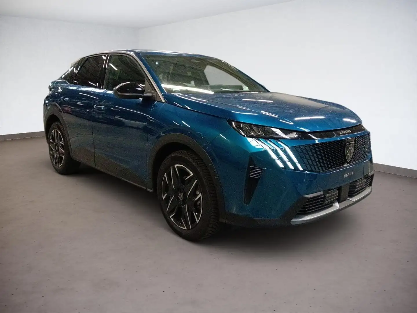 Peugeot 3008 Hybrid 136 Allure, Drive-Assist, Allwetter Blau - 2