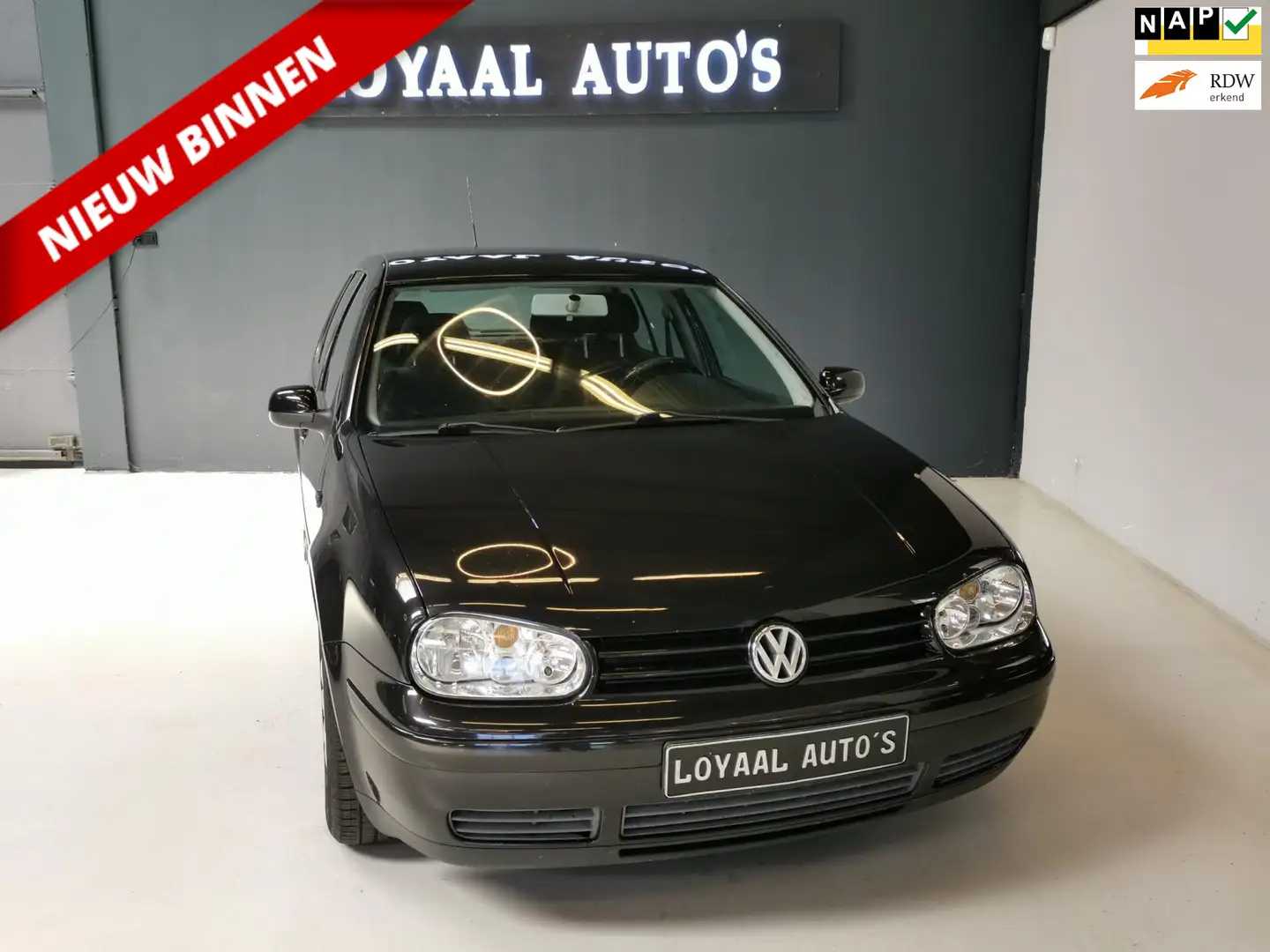 Volkswagen Golf 2.3 V5 Highline | AIRCO | ELEK.RAMEN | TREKHAAK | Schwarz - 1