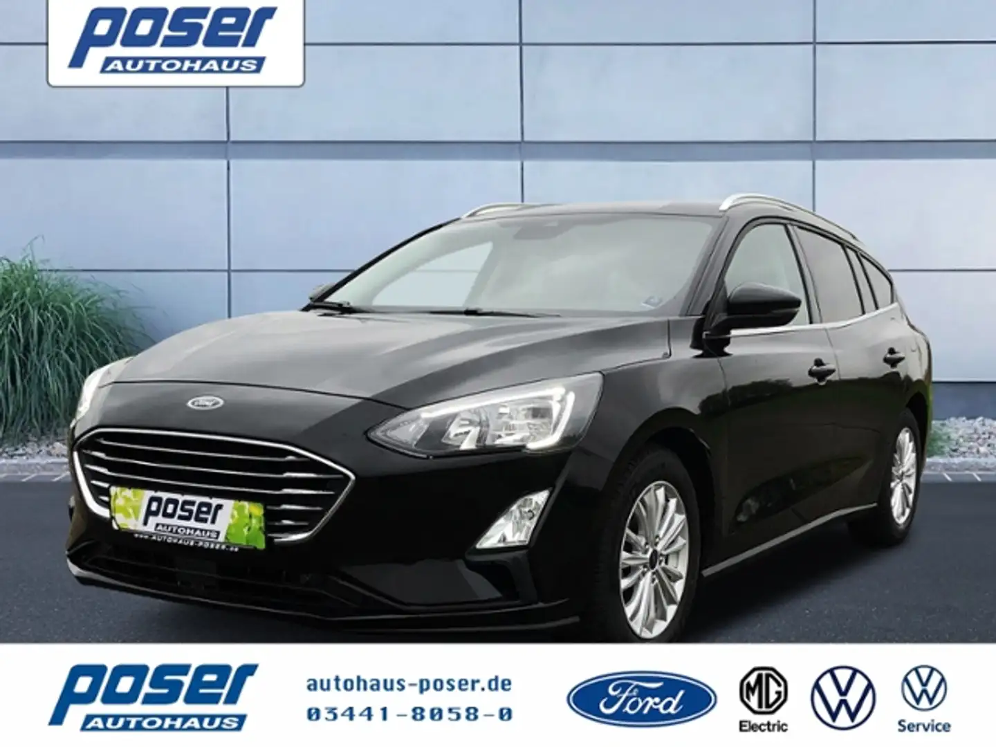 Ford Focus Titanium 1.0 EcoBoost mHEV KAMERA, PDC, KLIMA Noir - 1