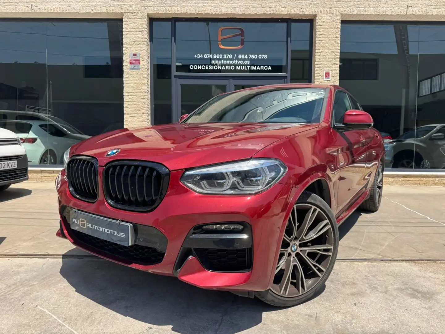 BMW X4 xDrive 20dA xLine M Sport Burdeos - 1