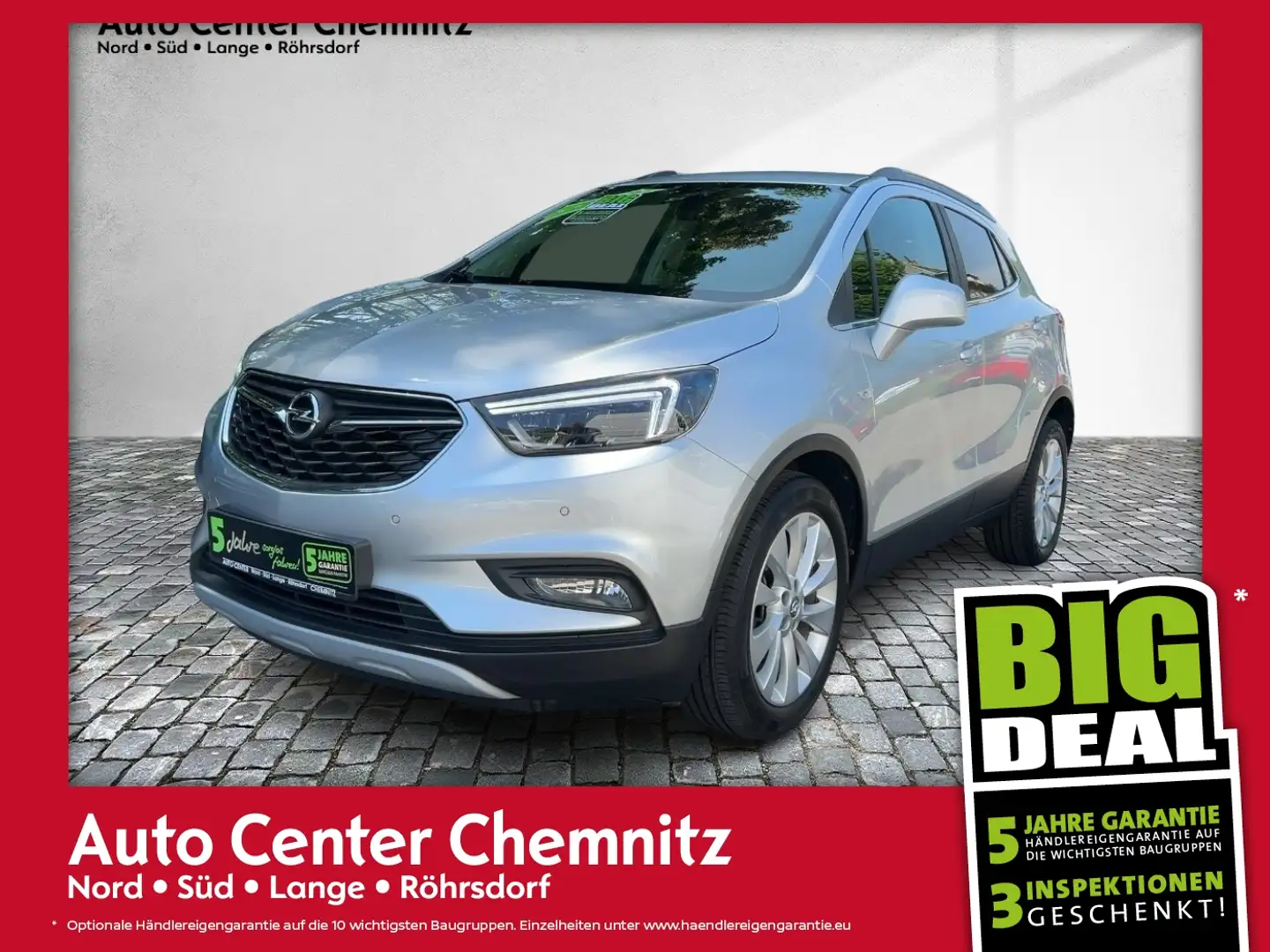 Opel Mokka X 1.4 Innovation BiLED/Navi/SHZ/PDC/Kamera Plateado - 1