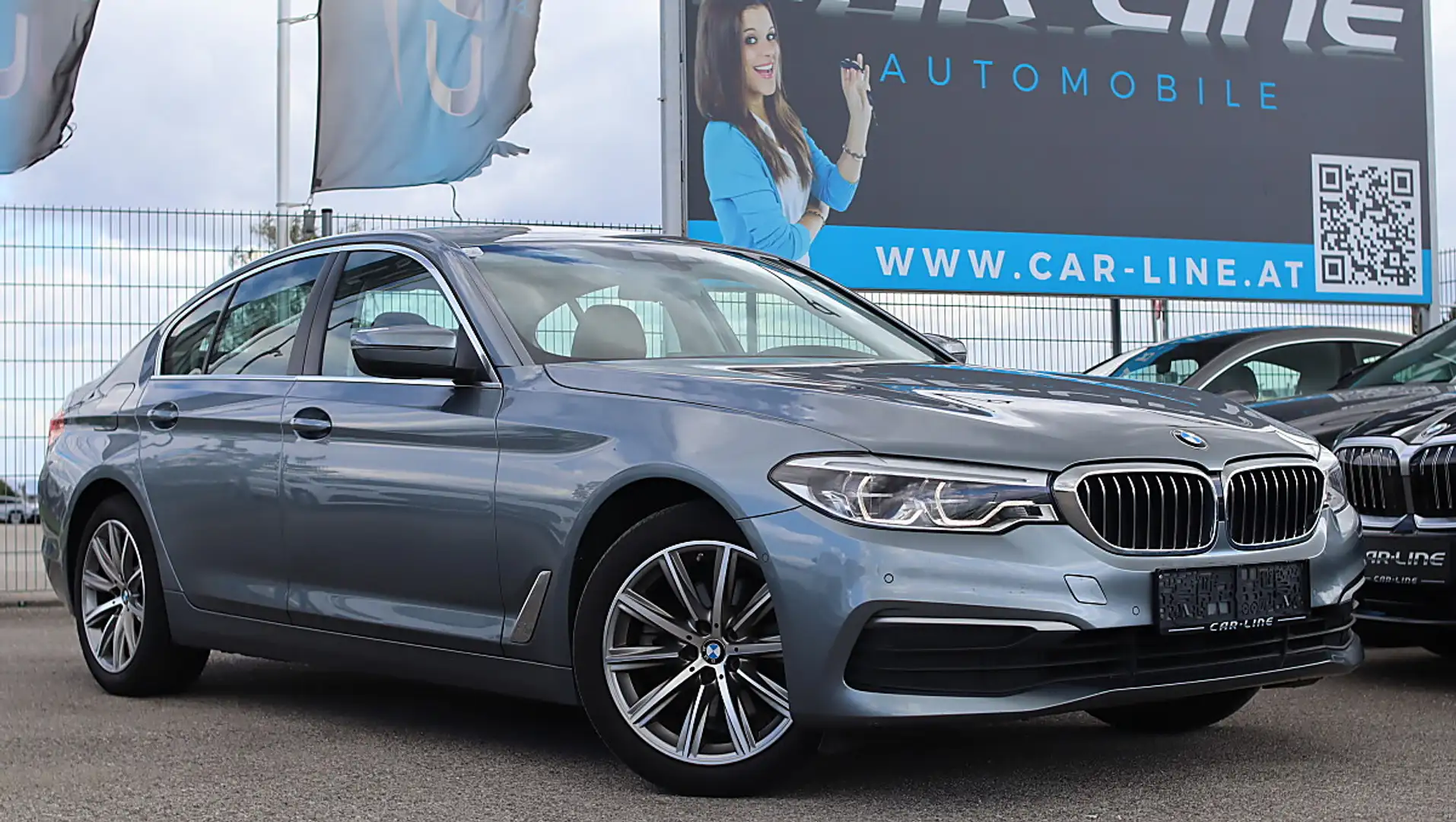 BMW 520 d Adaptiv LED Harman Kardon Parkassistent Wirel... Silber - 1