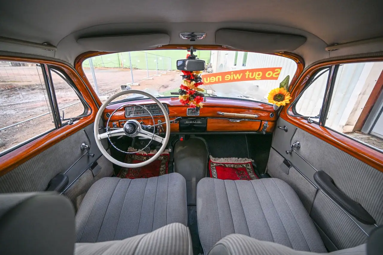 Mercedes-Benz 220 S , Ponton - W180 , einmalig & vom Feinsten!, foto 10