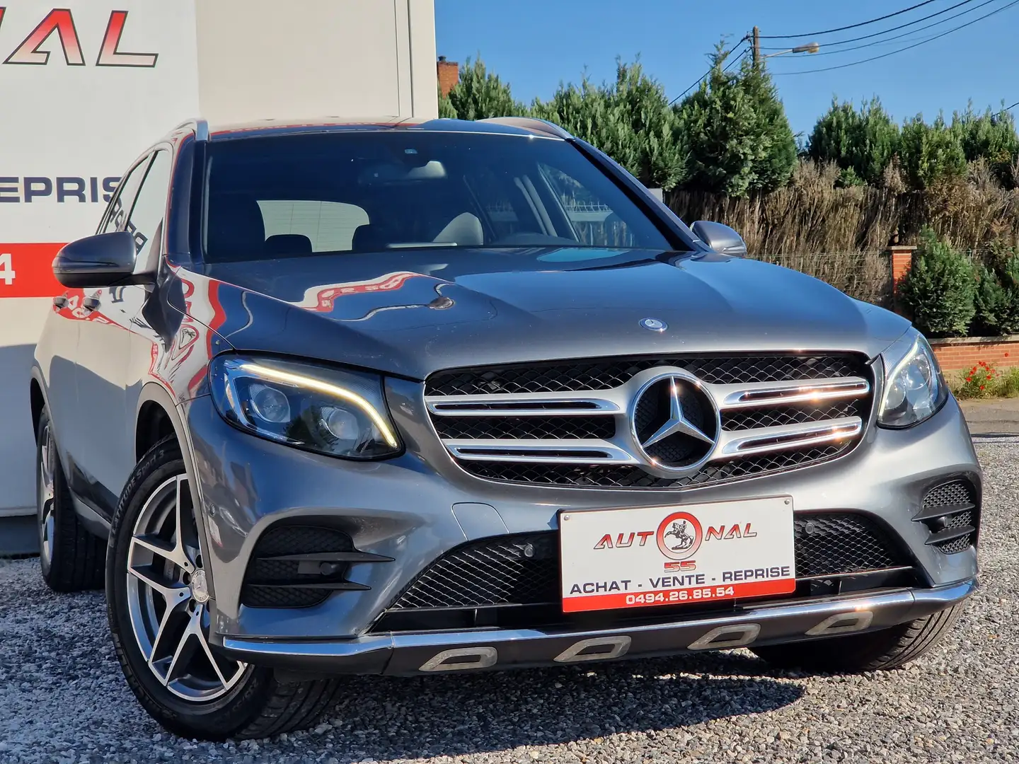 Mercedes-Benz GLC 220 d 163CH 4-Matic PACK AMG**FULL OPTION Gris - 2
