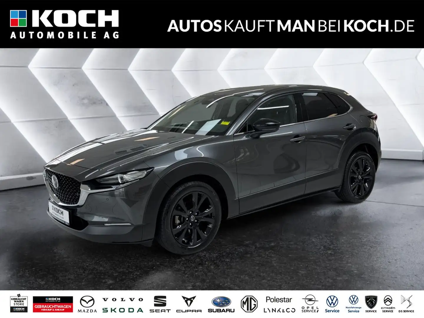 Mazda CX-30 2,5 e-SKYACTIV-G 140 M Hybrid Homura NAV KAM Grau - 1