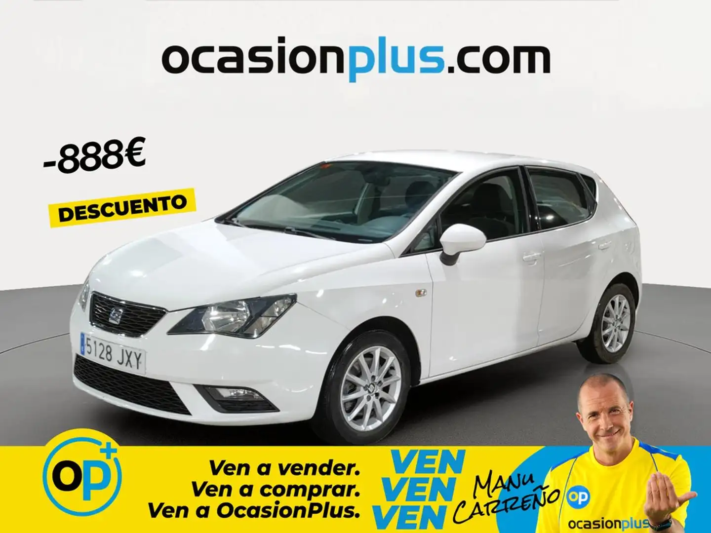 SEAT Ibiza 1.4TDI CR S&S Style 105 Blanco - 1