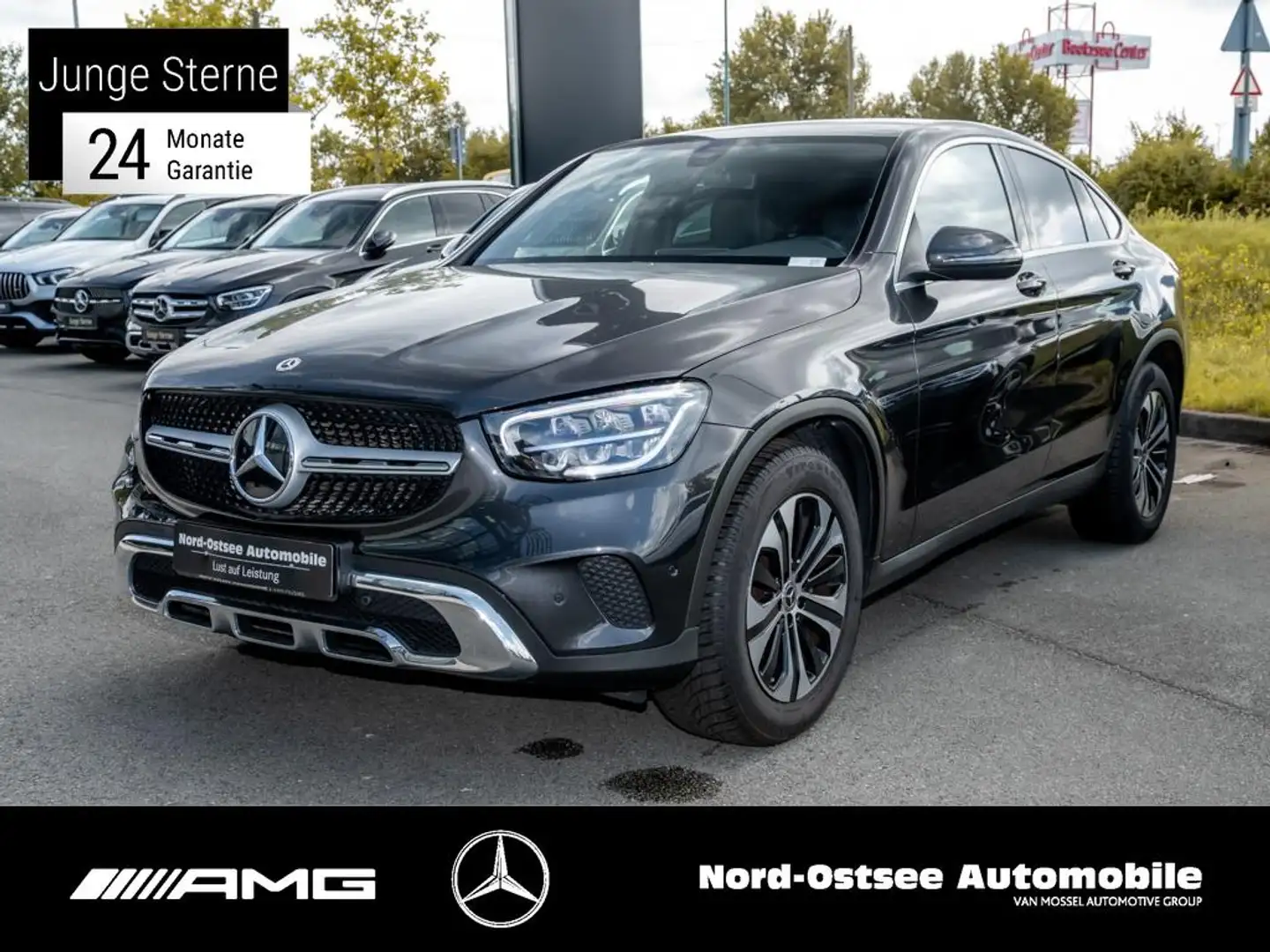 Mercedes-Benz GLC 200 d Coupé 4M AHK LED KAMERA SHZ KEYLESS Grau - 1