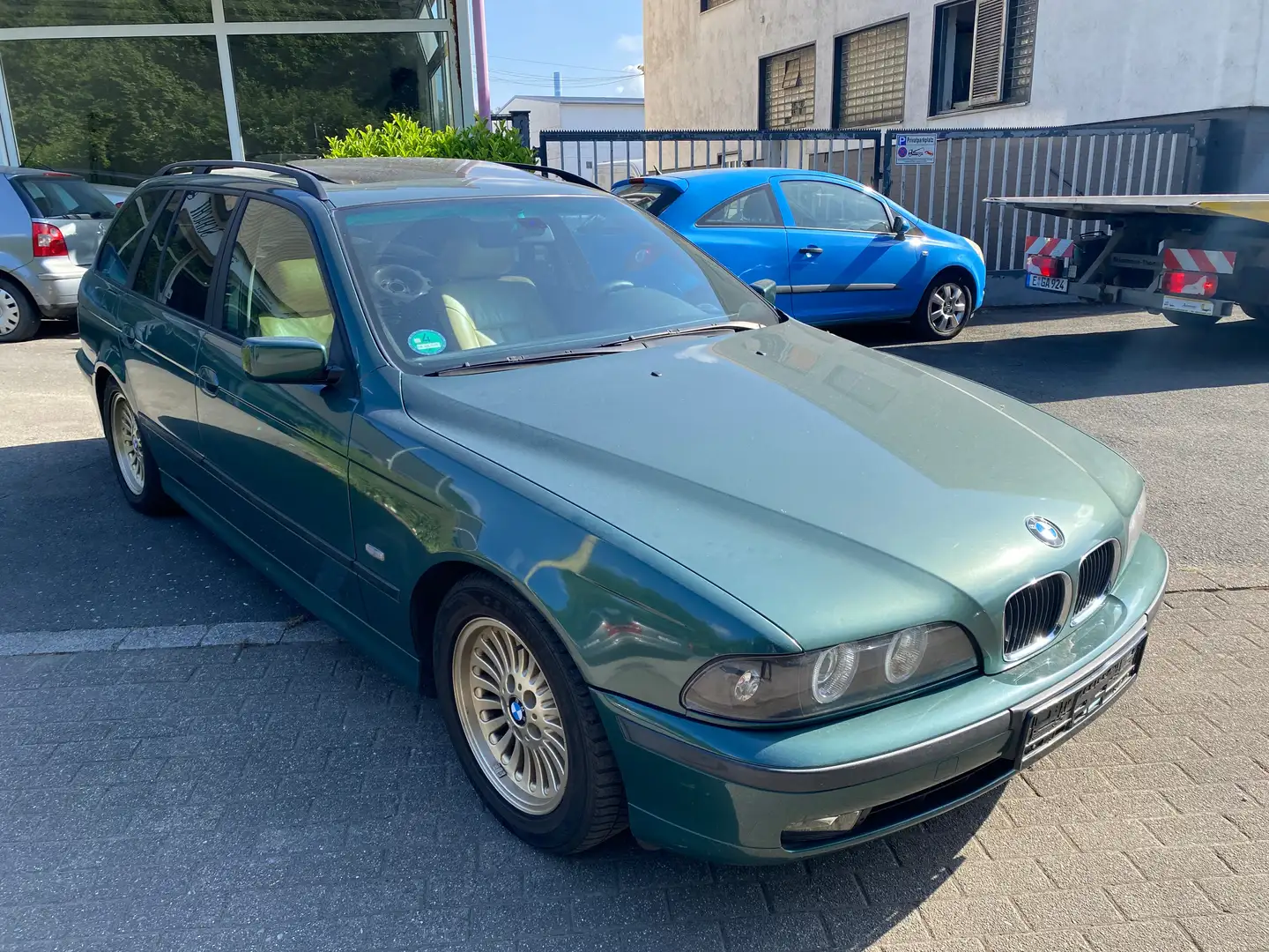 BMW 528 5er 528i touring Grün - 2