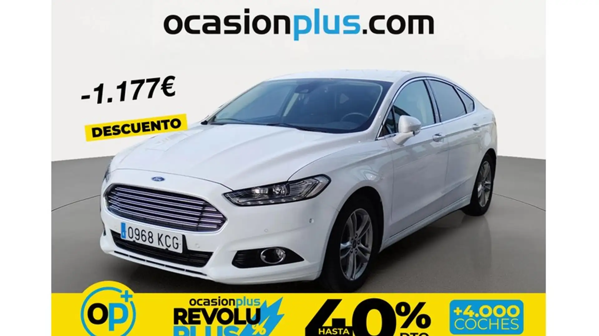 Ford Mondeo 1.5 EcoBoost Titanium Aut. 160 Blanco - 1