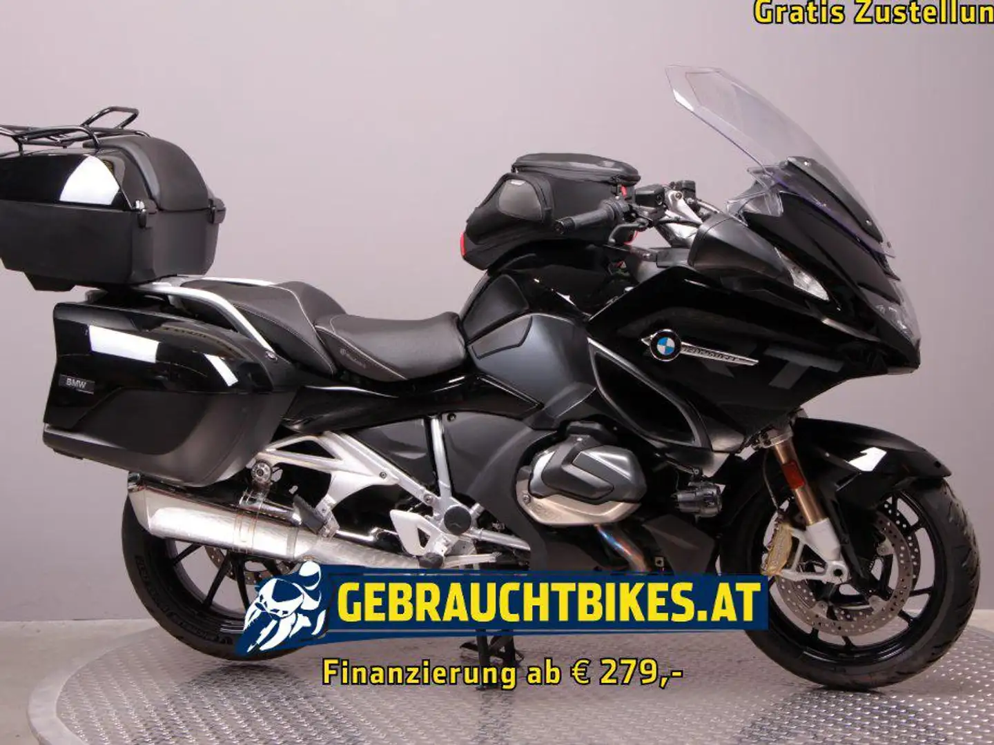 BMW R 1250 RT ABS, mit Garantie, Teilzahlung möglich! Noir - 1