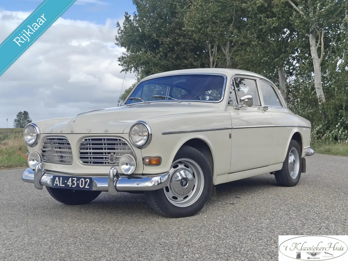 Volvo Amazon 121 ultieme rijdersauto, stuurbekrachtiging Wit - 1