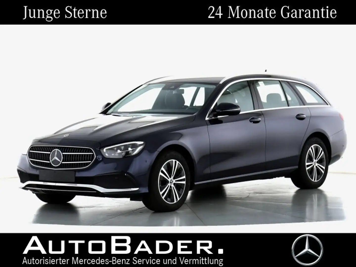 Mercedes-Benz E 220 E 220 d T AVANTGARDE MBUX Park-Spur-Spgl-Pkt RFK Blau - 1