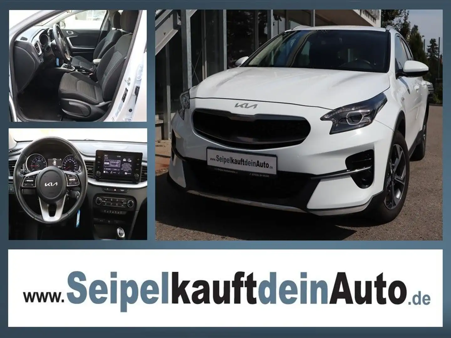 Kia XCeed Edition 7 1.0 T-GDI*Kamera*SHZ*LRHZ*1.Hand Blanc - 1