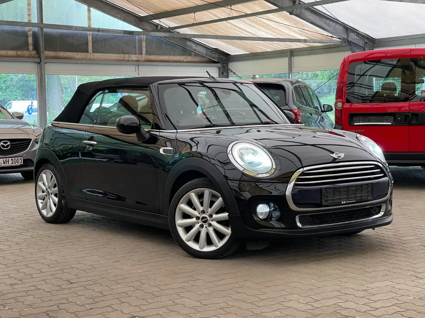 MINI Cooper Cabrio /1.Hand/LED/Leder/Navi/Sportsitze Czarny - 2