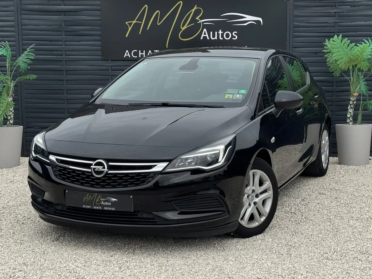 Opel Astra 1.0 */* BOITE AUTO+CAR PLAY+RADAR AV-ARR*/* Negro - 1
