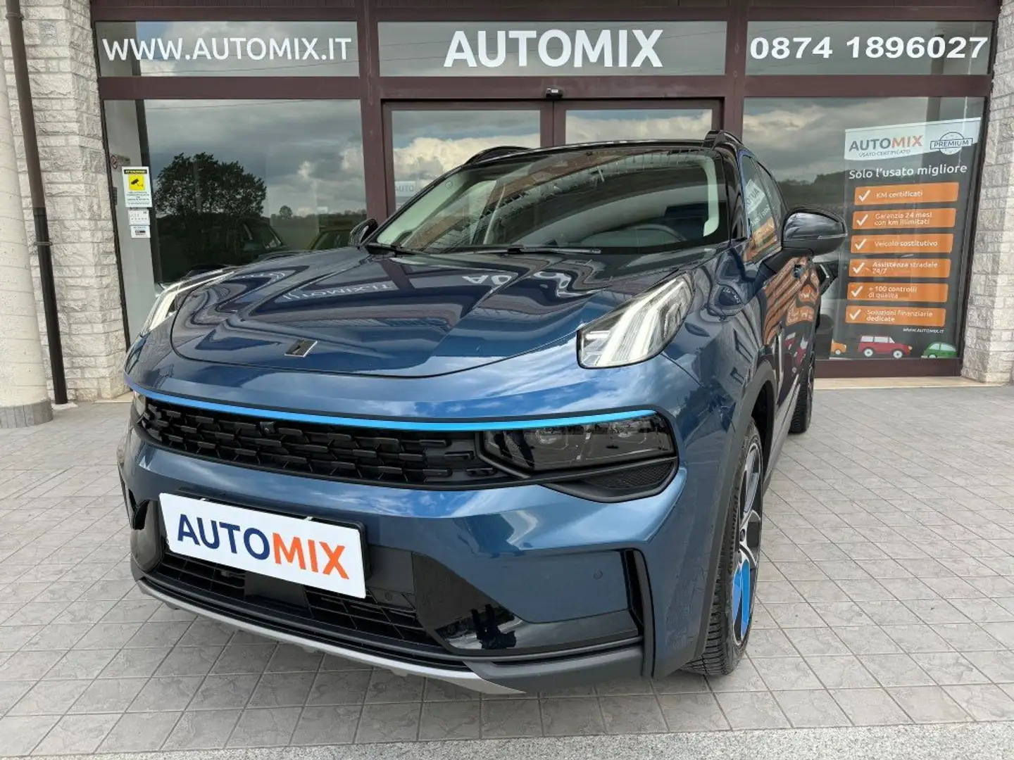 Lynk & Co 01 1.5 Plug-In Hybrid Auto 39.000 km! Blu/Azzurro - 1
