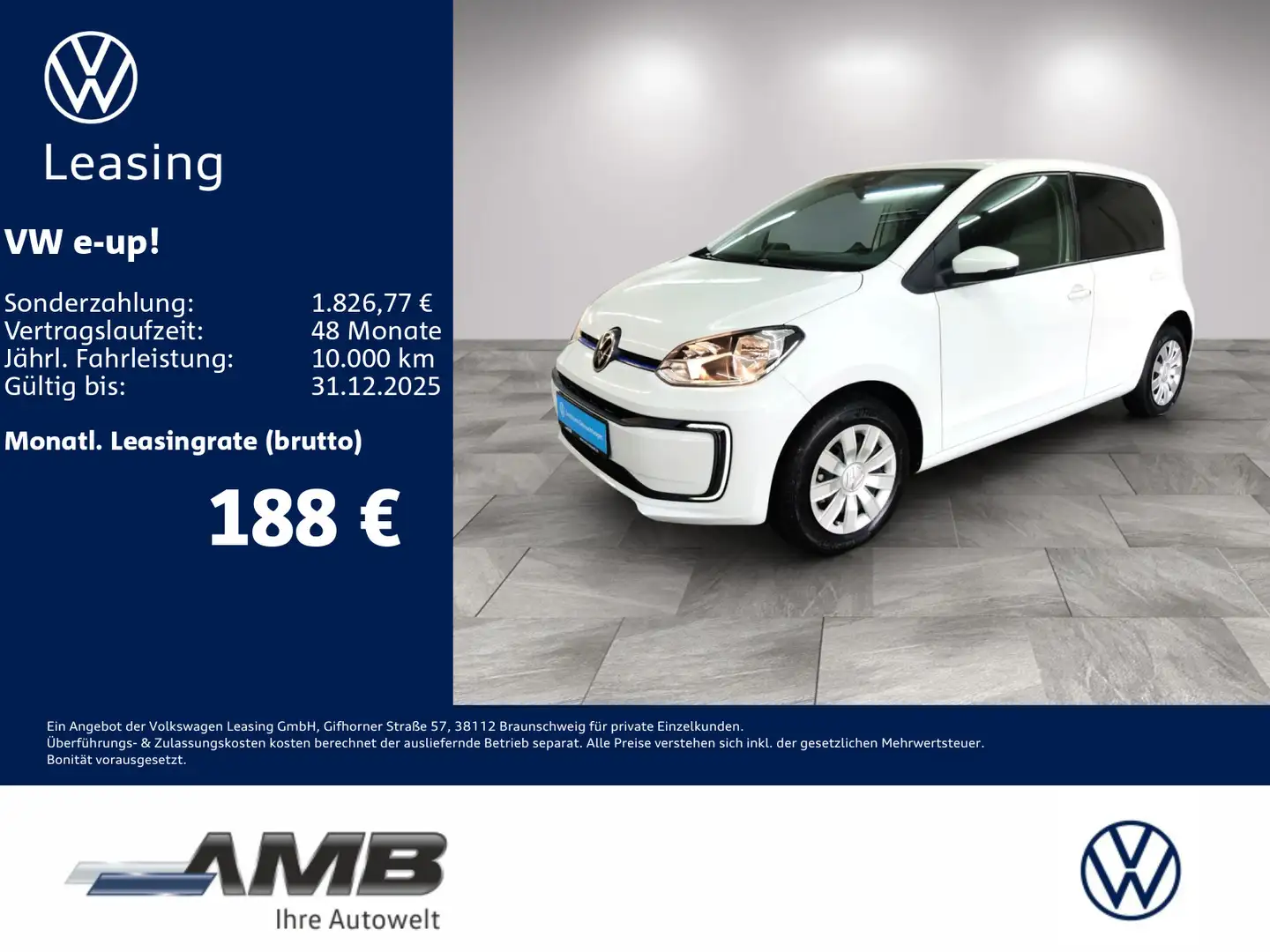 Volkswagen e-up! Navi/CCS/Sitzhzg/Einparkhilfe/RF-Kamera Blanc - 1