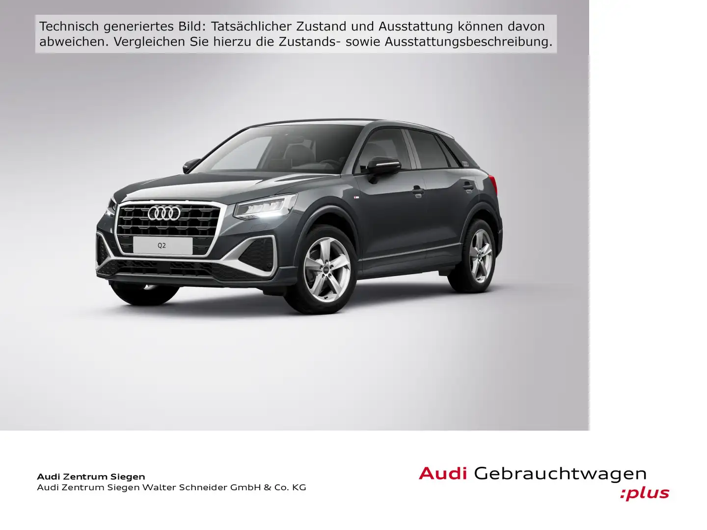 Audi Q2 35 TFSI 2x S Line AHK Style Paket Grau - 1