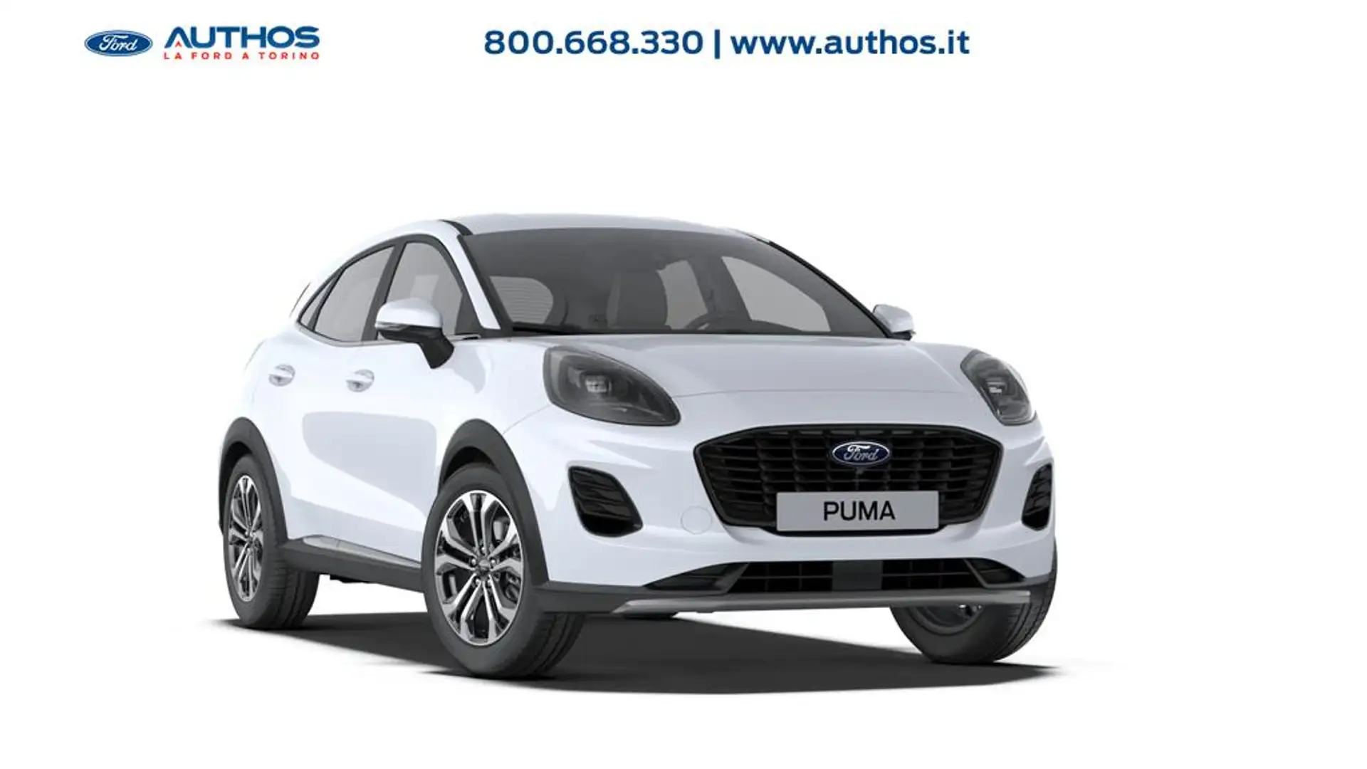 Ford Puma 1.0 ecoboost h Titanium 125cv Bianco - 1