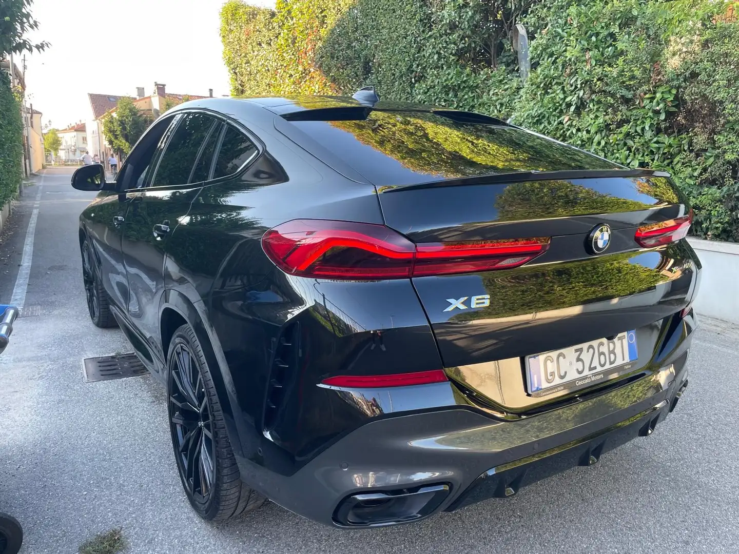 BMW X6 X6 G06 xdrive40d mhev 48V Msport auto Nero - 2