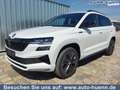 Skoda Karoq Sportline 1,5 TSI 150 PS DSG Navi-4x Sitzheizun... Weiß - thumbnail 1