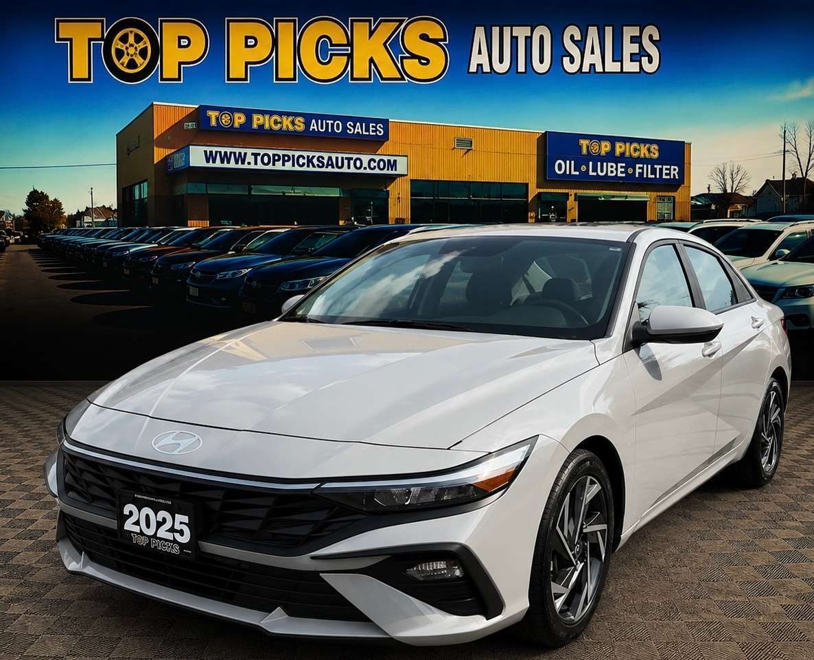 2025 Hyundai Elantra Technology Pkg, Sunroof, Accident Free & Certified