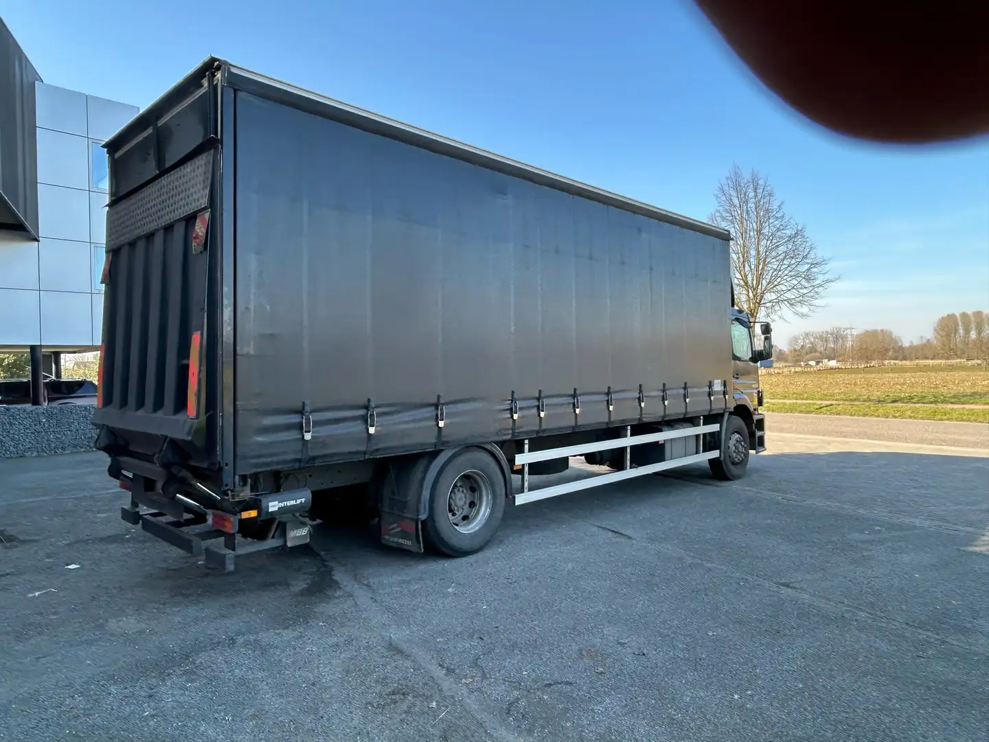 Mercedes-Benz Atego vrachtwagen 1823 Black - 2