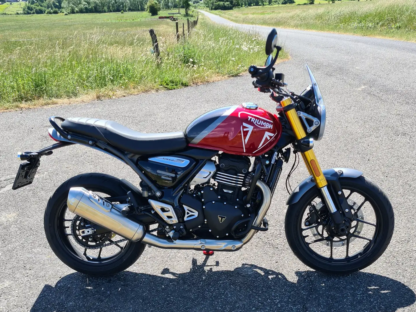 Triumph Speed 400 Rood - 1