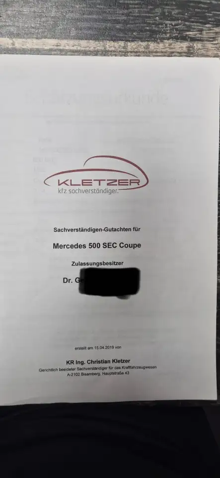 Mercedes-Benz S 500 126 C 500 SEC, foto 3