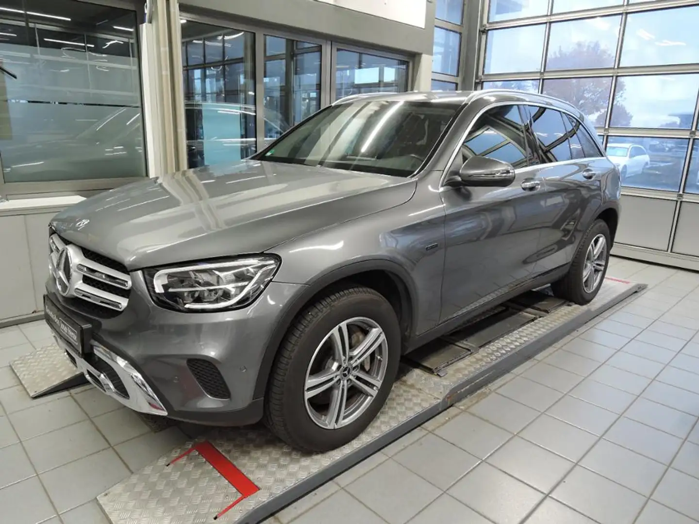 Mercedes-Benz GLC 300 de 4M Exclusive/9G/LED/Kamera/Navi/AHK Gris - 1