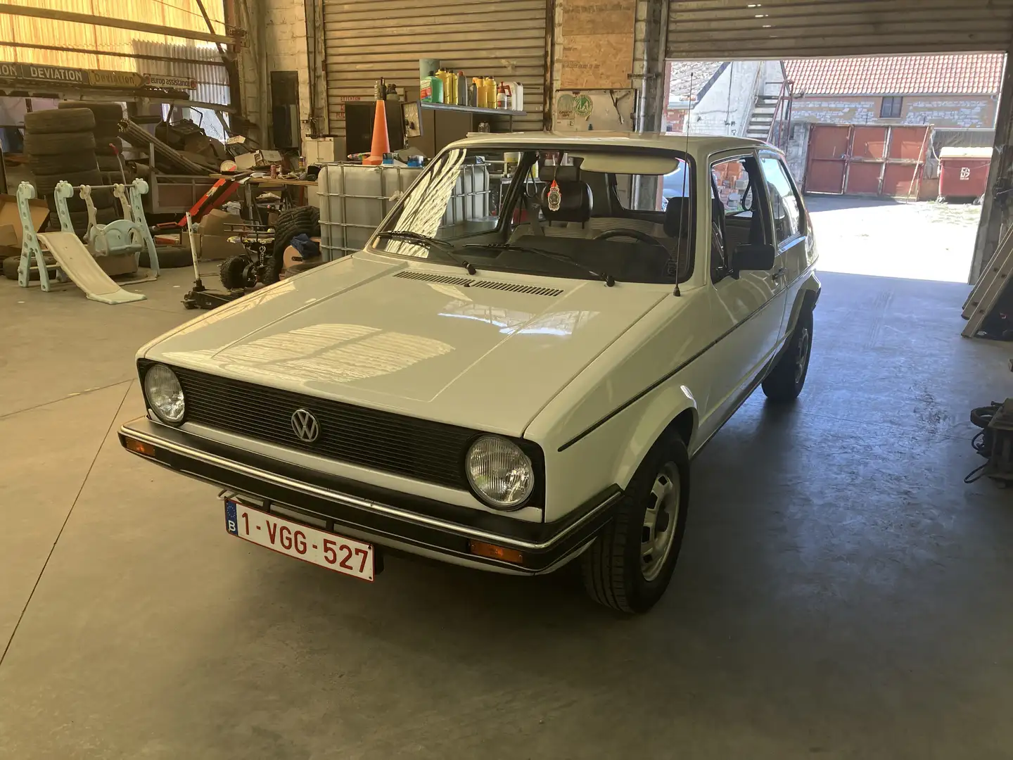 Volkswagen Golf Blanc - 1