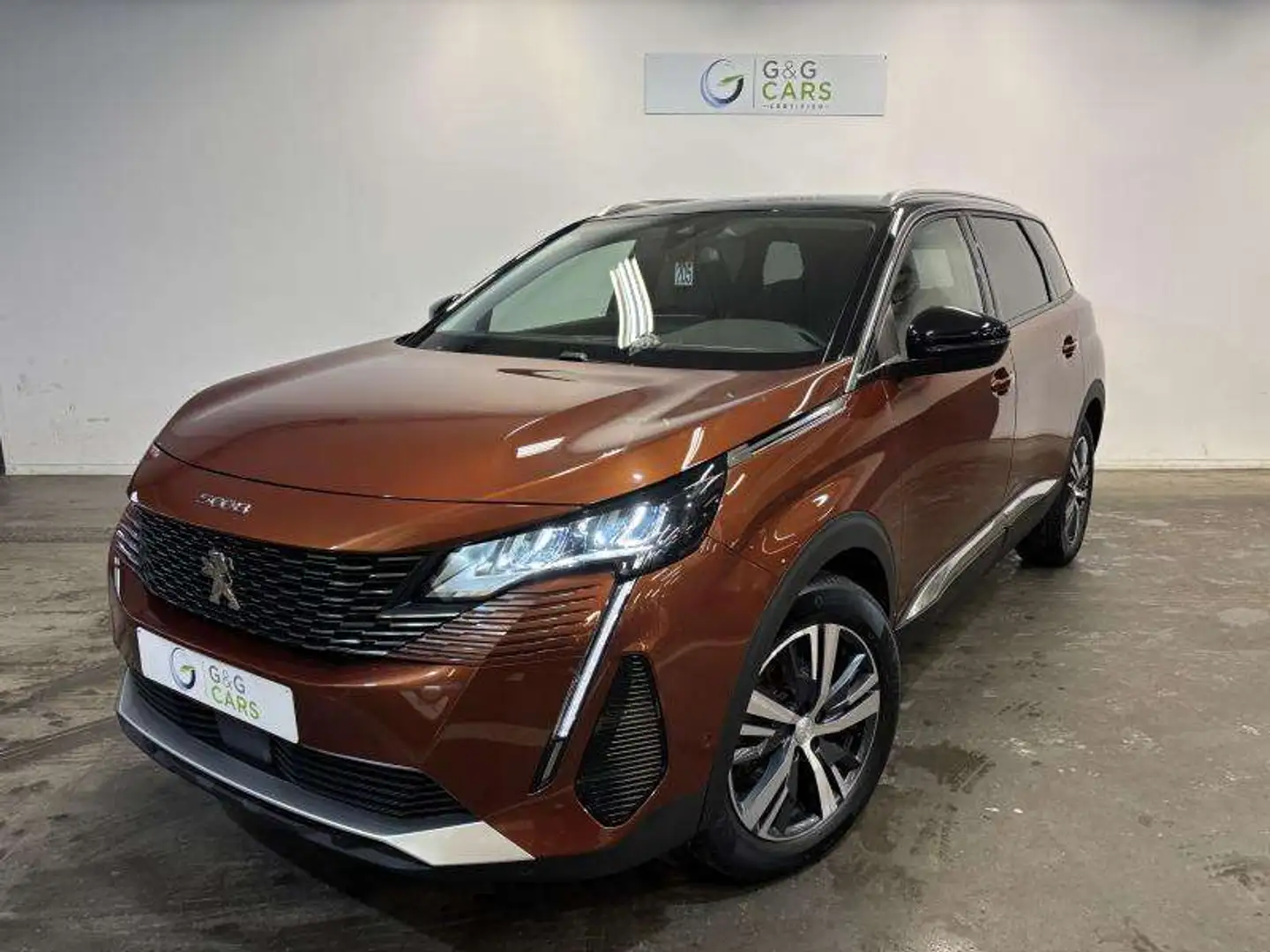 Peugeot 5008 Allure Pack 7 places **GARANTIE 24 MOIS** Brun - 1